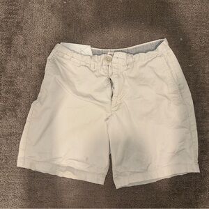 Merona Cream Flat Front Men’s Shorts – Size 28